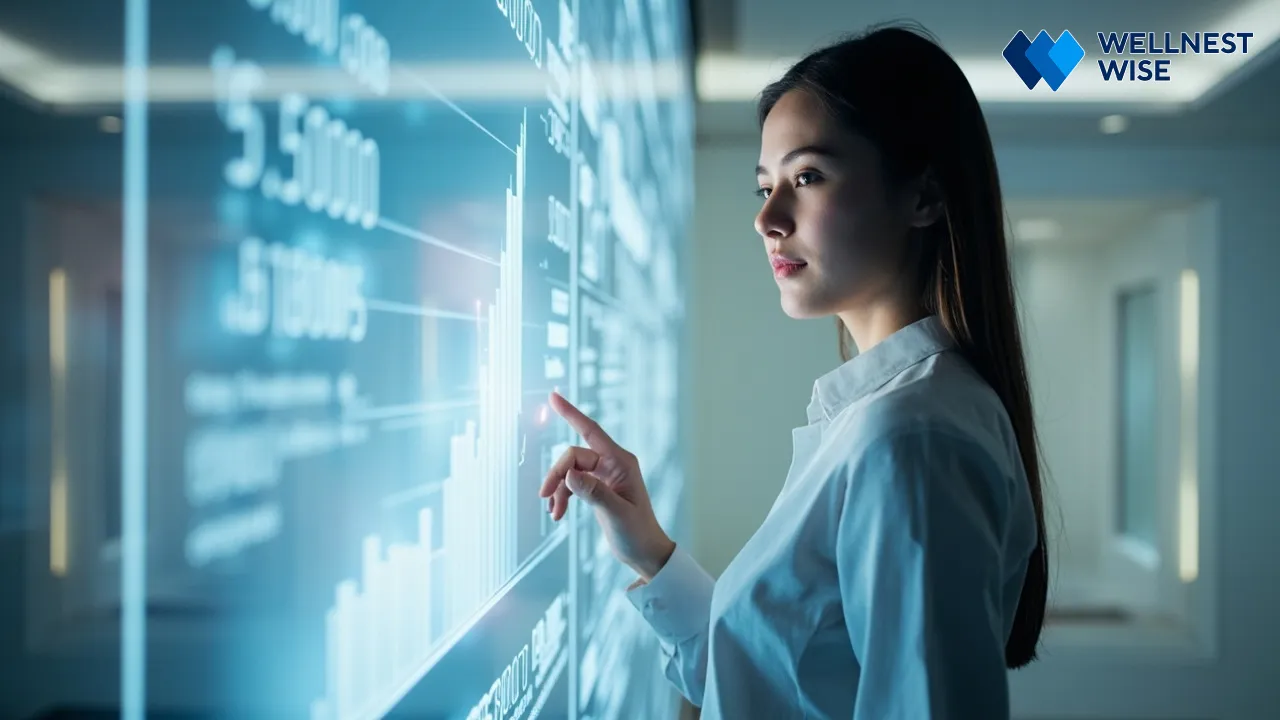 Digital interface of a weight loss predictor calculator showing progress and goals