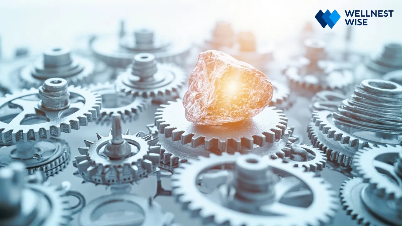 Interconnected health aspects regulated by GLP-1 agonists, showing their broad impact beyond diabetes and weight.