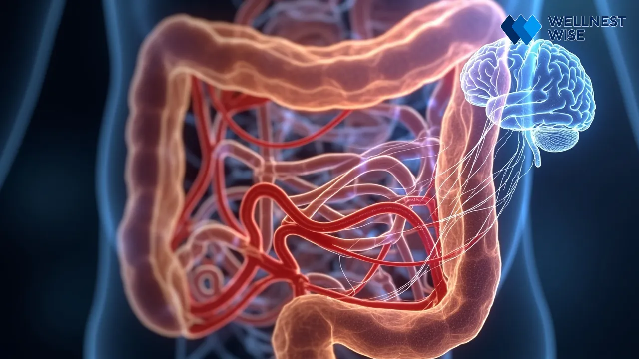 Gut-brain axis connection and nutritional support for mental clarity