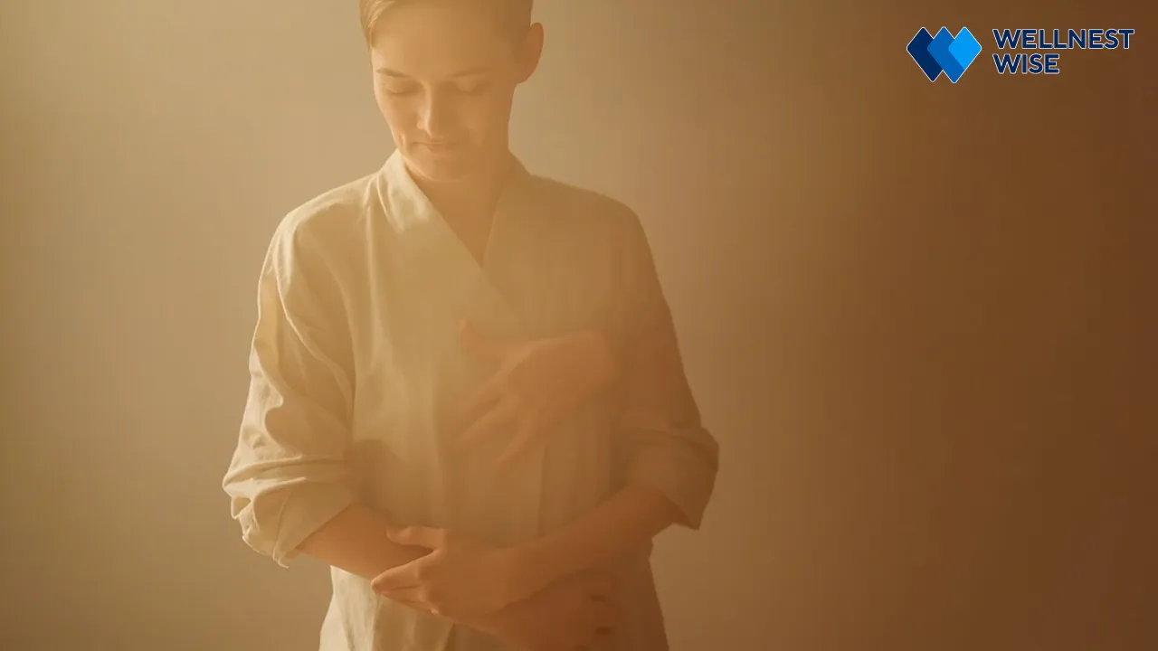 Inner harmony and well-being through gut health.