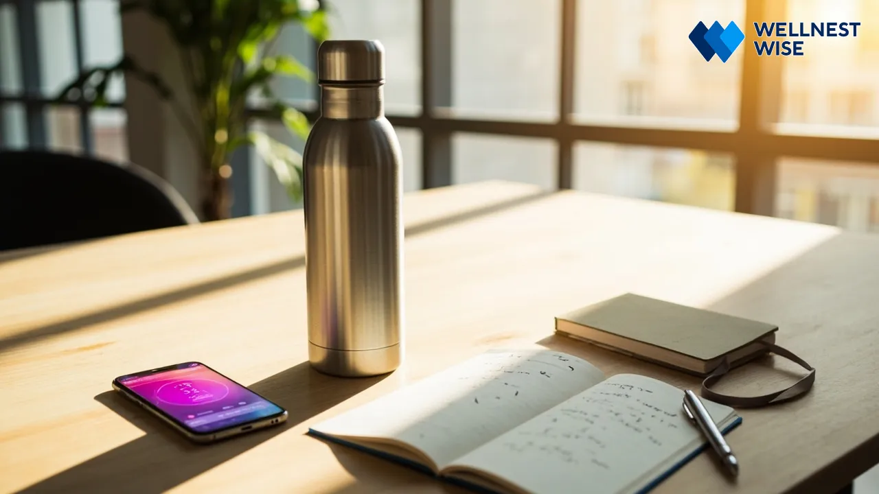 Hydration tracking tools and daily strategies for optimal intake