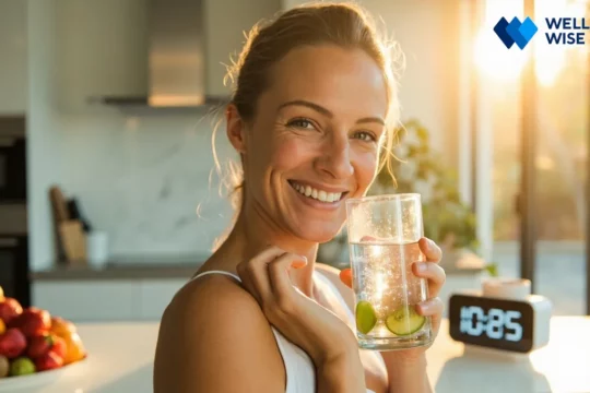 Energetic person practicing intermittent fasting for health and wellness in 2025