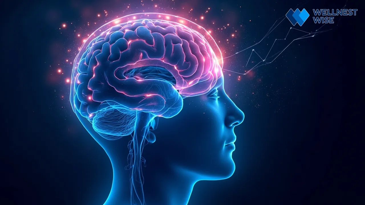 Brain scan showing neurological activity during mindfulness meditation