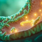 Healthy gut with diverse probiotic bacteria for IBS relief