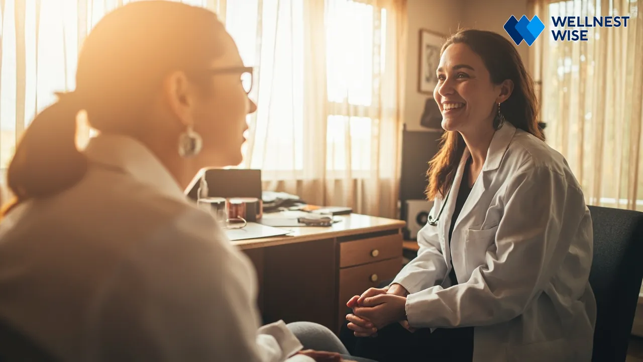 Consulting a healthcare professional for gut health and depression.