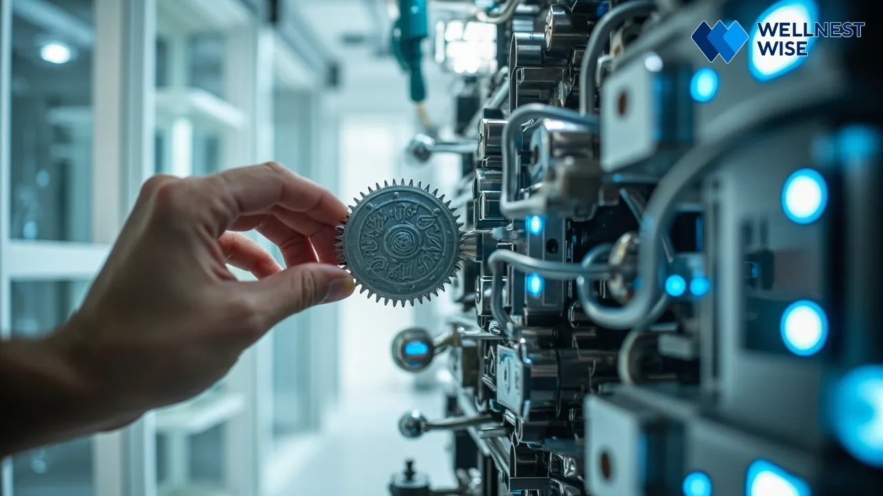 Symbolic representation of supplement regulation and consumer protection mechanisms by official bodies.