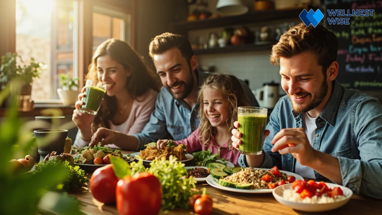 Diverse people enjoying personalized healthy weight loss plans